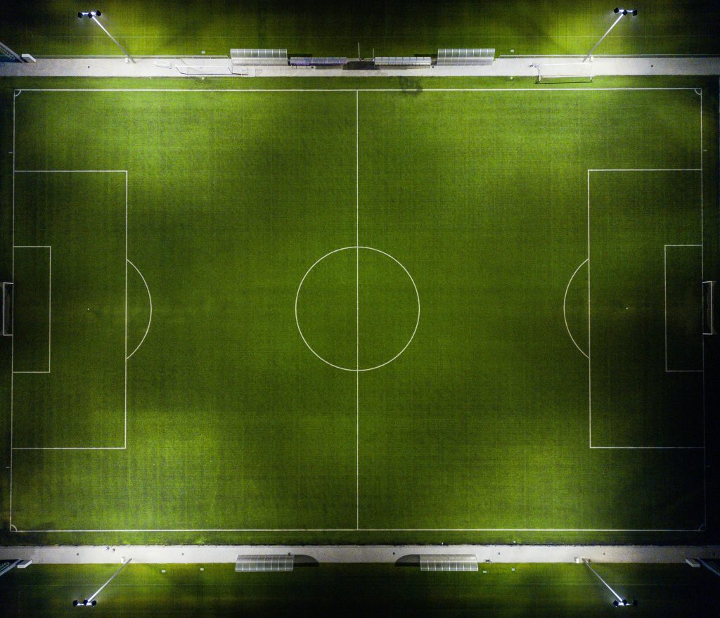 Football pitch 