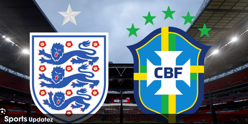 england national football team vs brazil national football team stats